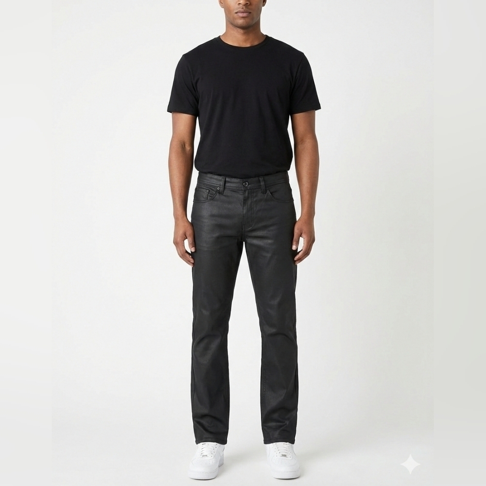 ⁶AKADEMIKS. Men's Jeans Black  Straight  Size 34X34.
